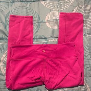 lululemon athletica women reversible purple and charcoal Leggings